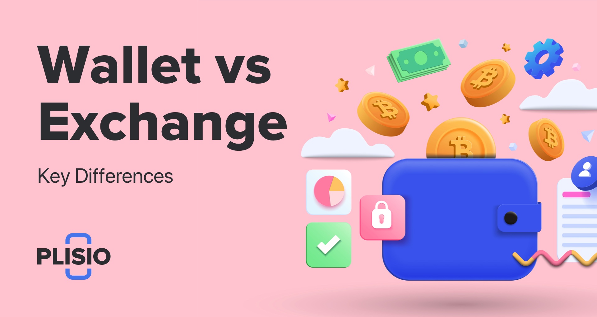 Crypto Wallet و Exchange: الاختلافات الرئيسية