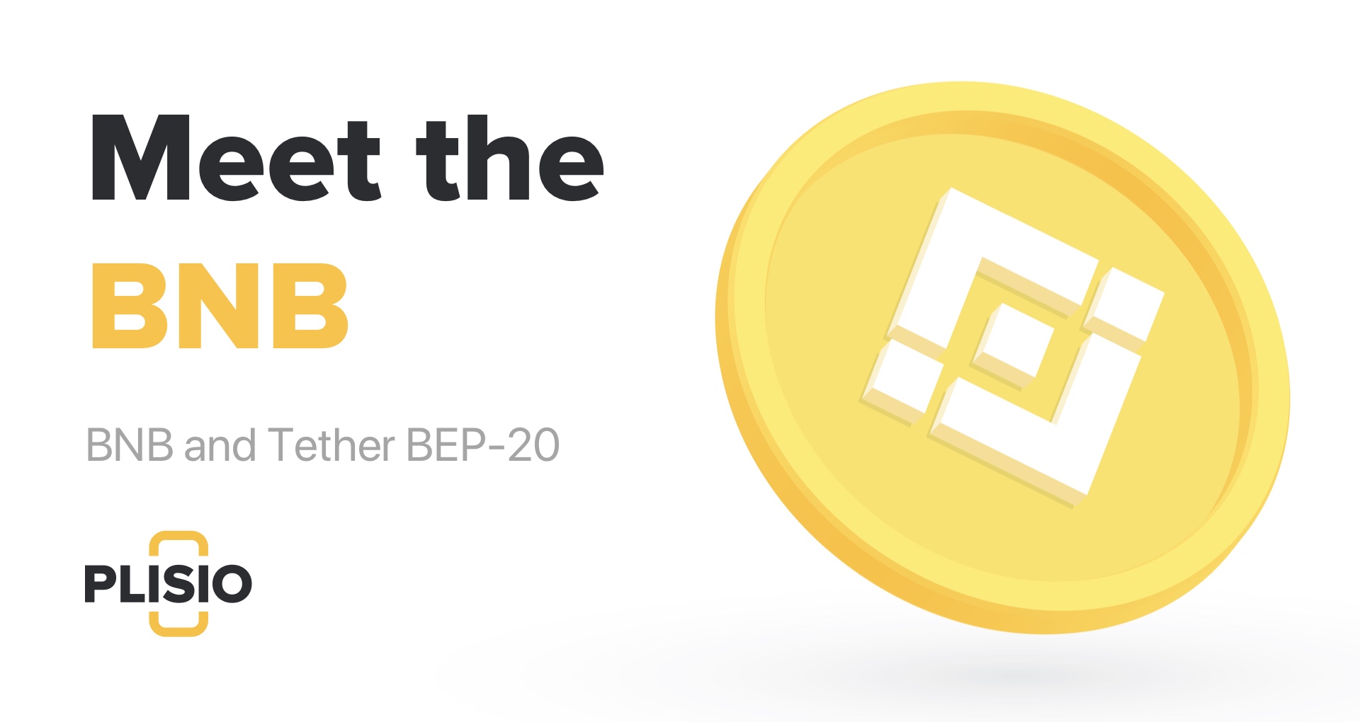 BNB, BUSD and USDT BEP-20 are available. Integrate them now!
