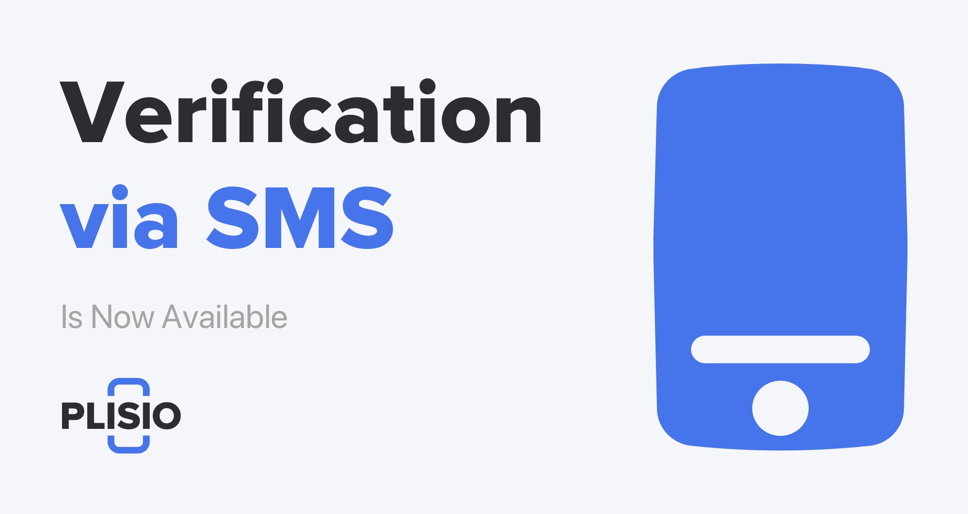 A verificação por SMS já está disponível. Atualize suas configurações de segurança!