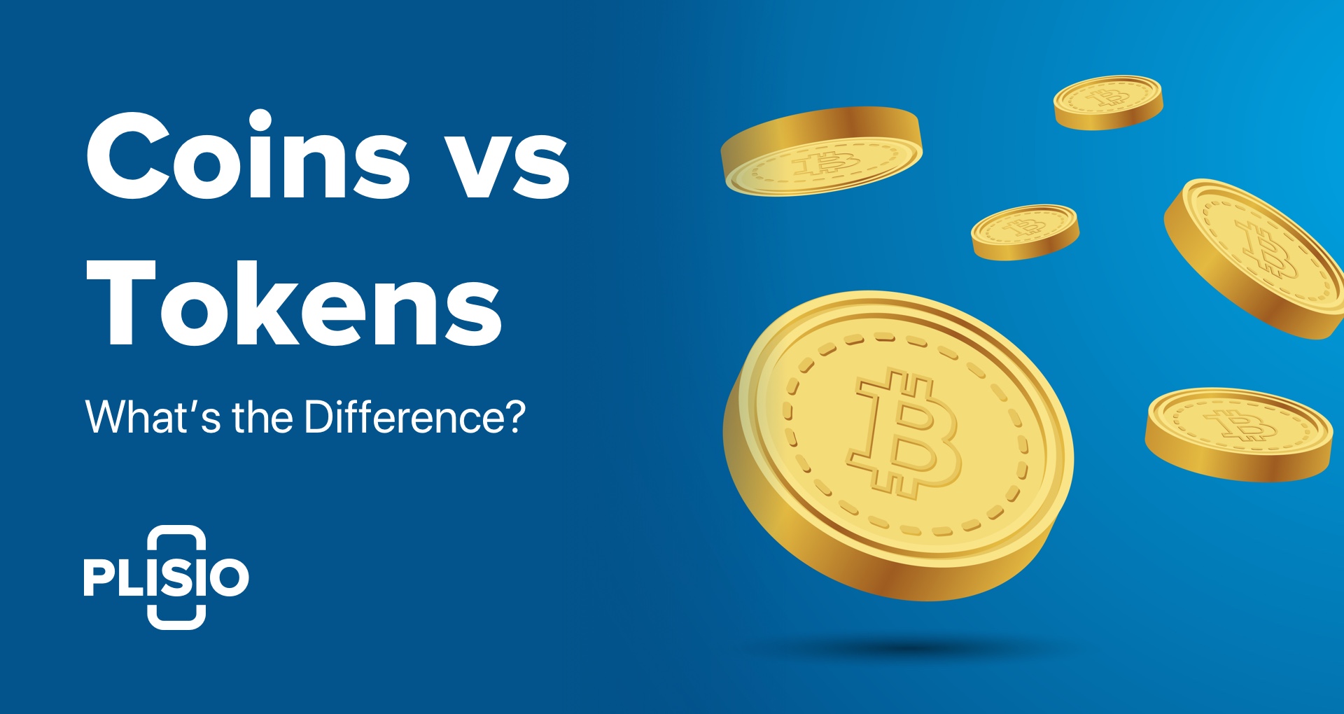 difference between crypto coins and tokens