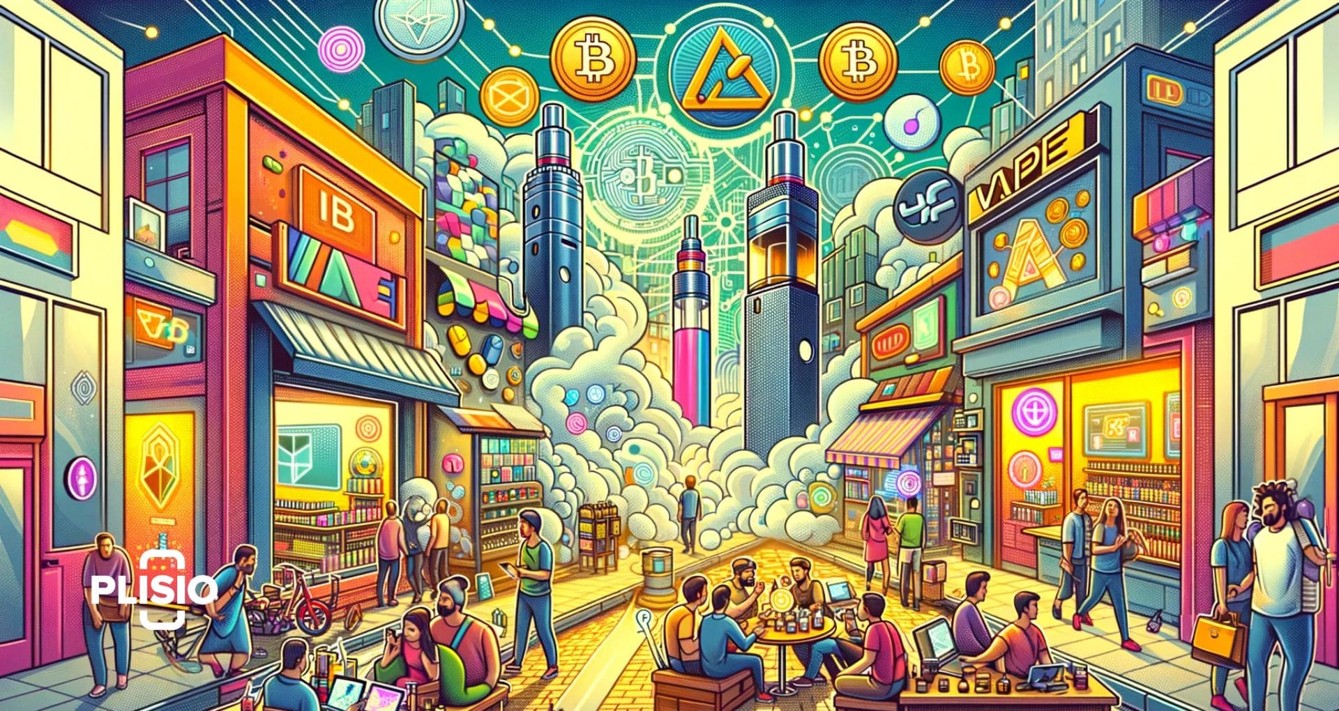 仮想通貨でVAPE業界の新たな道を描く