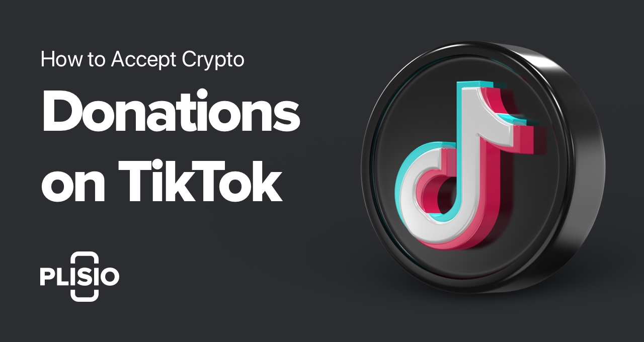 How to accept crypto donations on TikTok