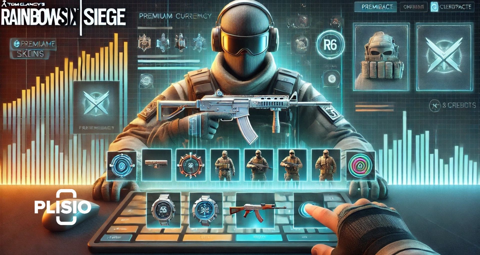 O guia definitivo para o mercado Rainbow Six Siege