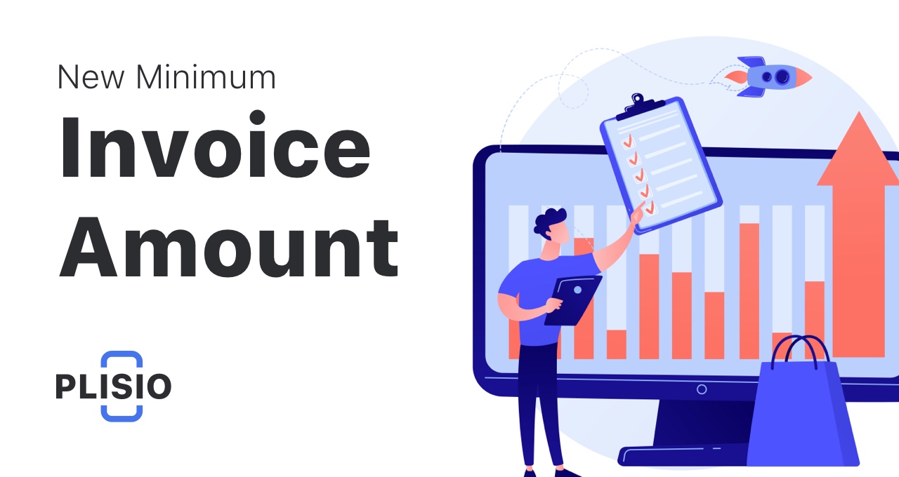 Important: New minimum invoice amount for ETH and USDT