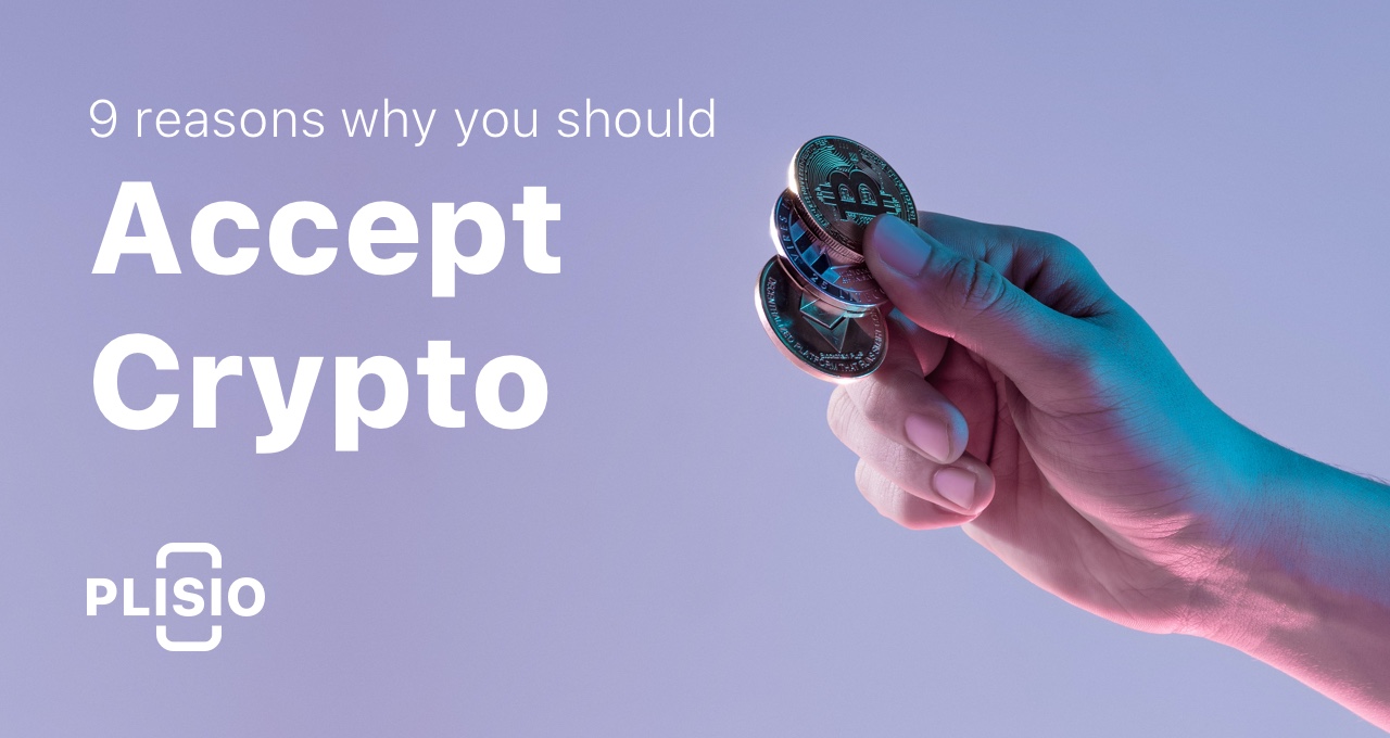 accept crypto online