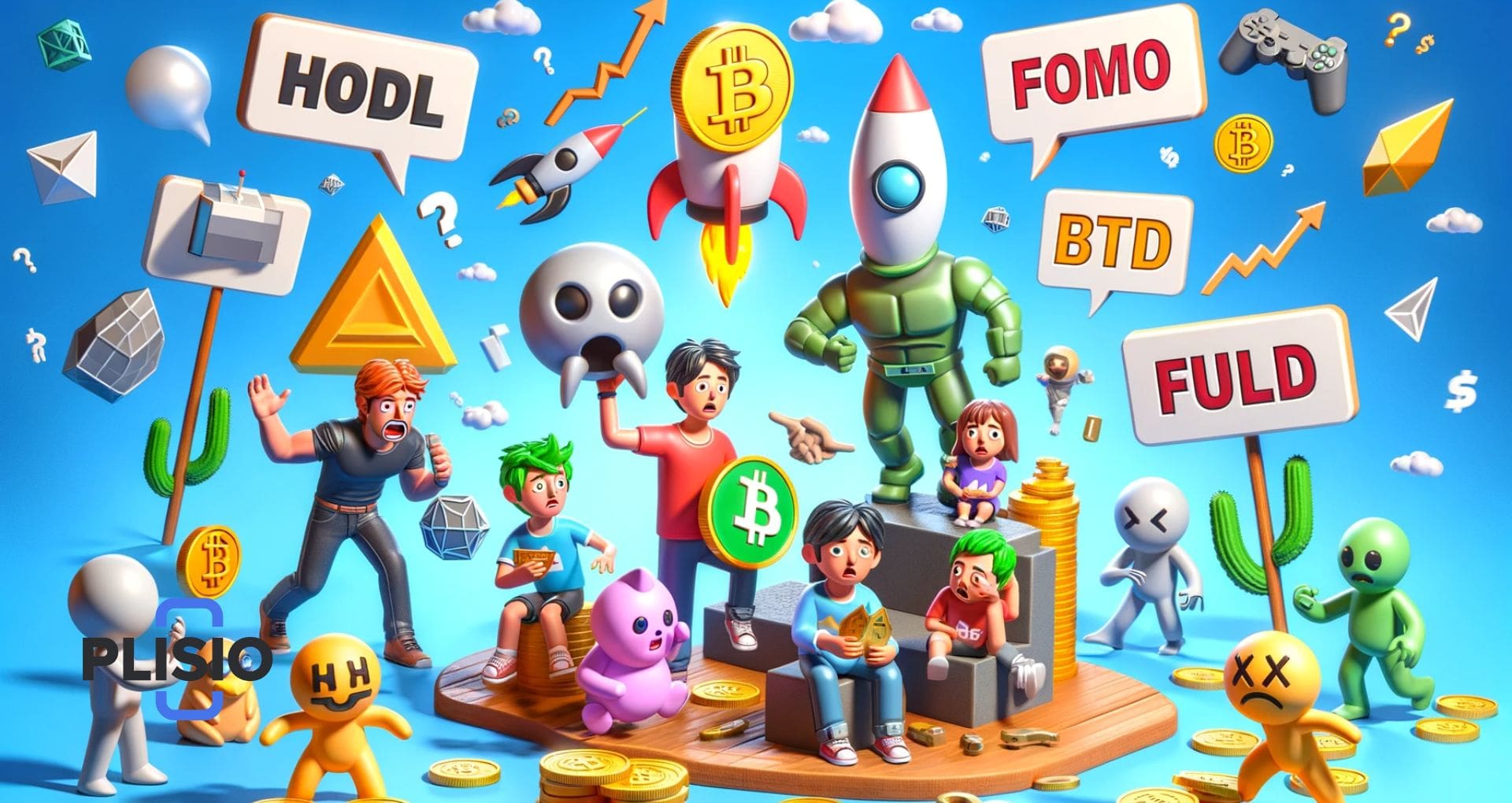 Cryptocurrency Slang: What does HODL, FOMO, BTFD or FUD mean?