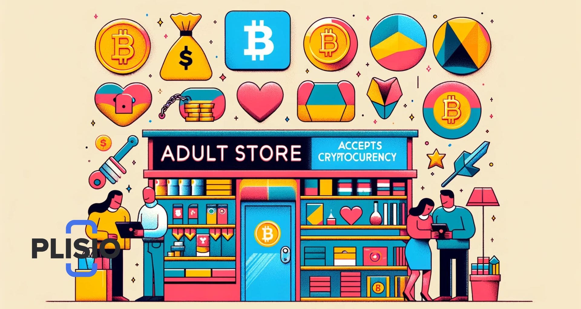 Adult Shop encontra Bitcoin e USDT: uma transformação no varejo