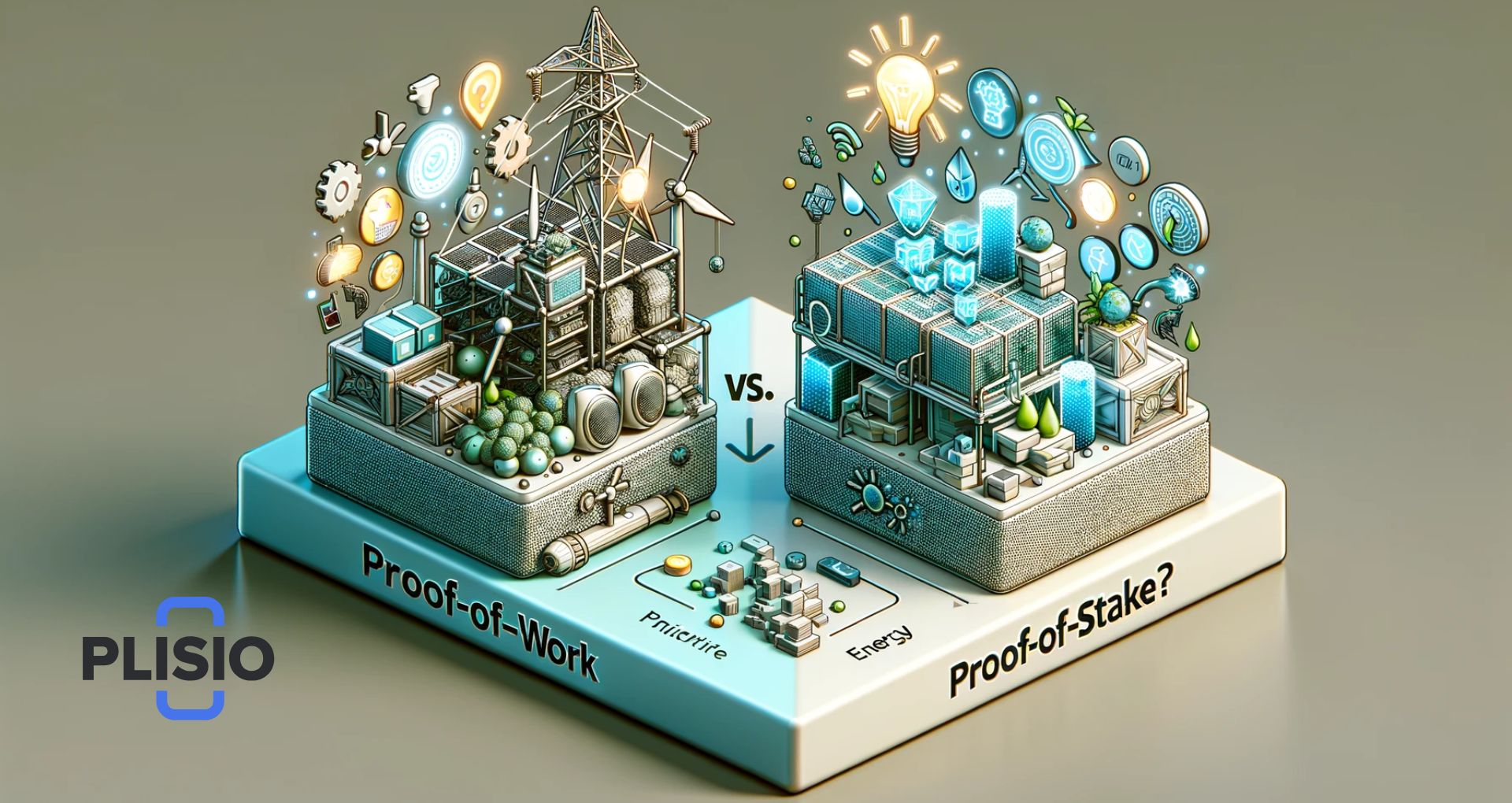 Proof-of-Work vs. Proof-of-Stake: ما الفرق؟