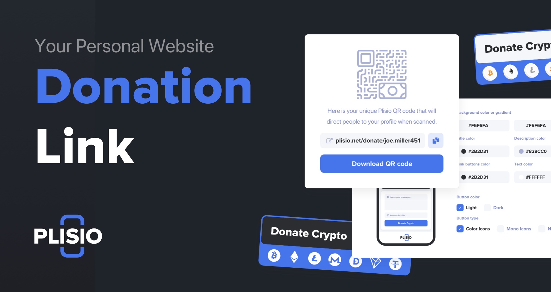 accept crypto donations wordpress