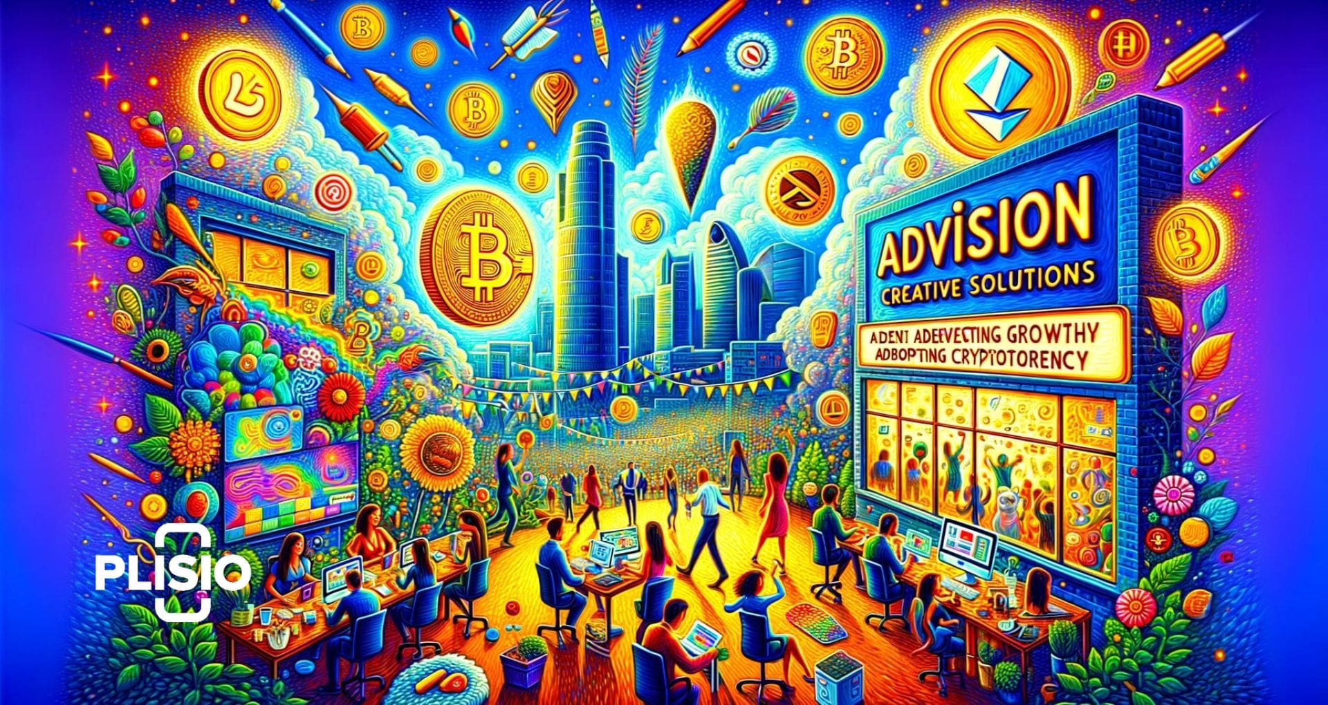 Advertising Agency Adopts Crypto and gets rapid growth!
