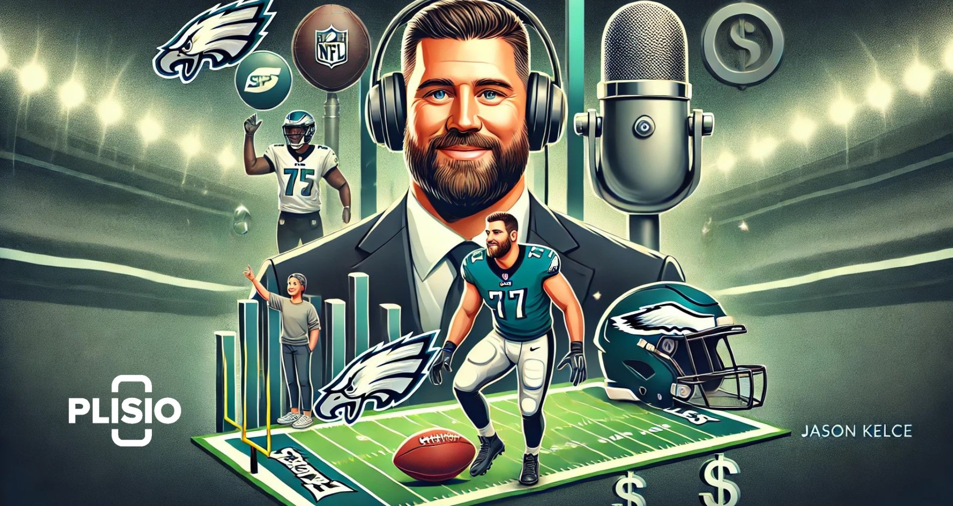 Giá trị tài sản ròng của Jason Kelce