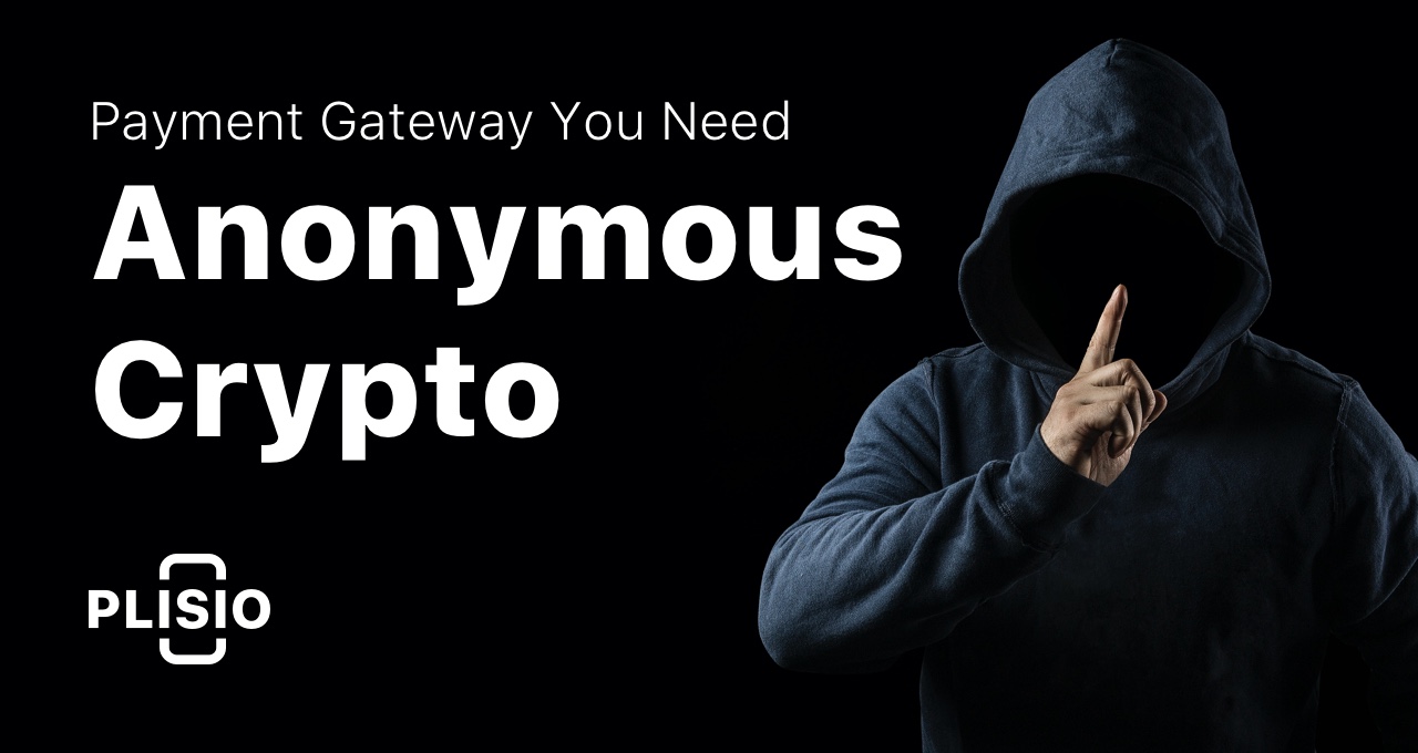 Anonymes Kryptowährungs-Zahlungsgateway