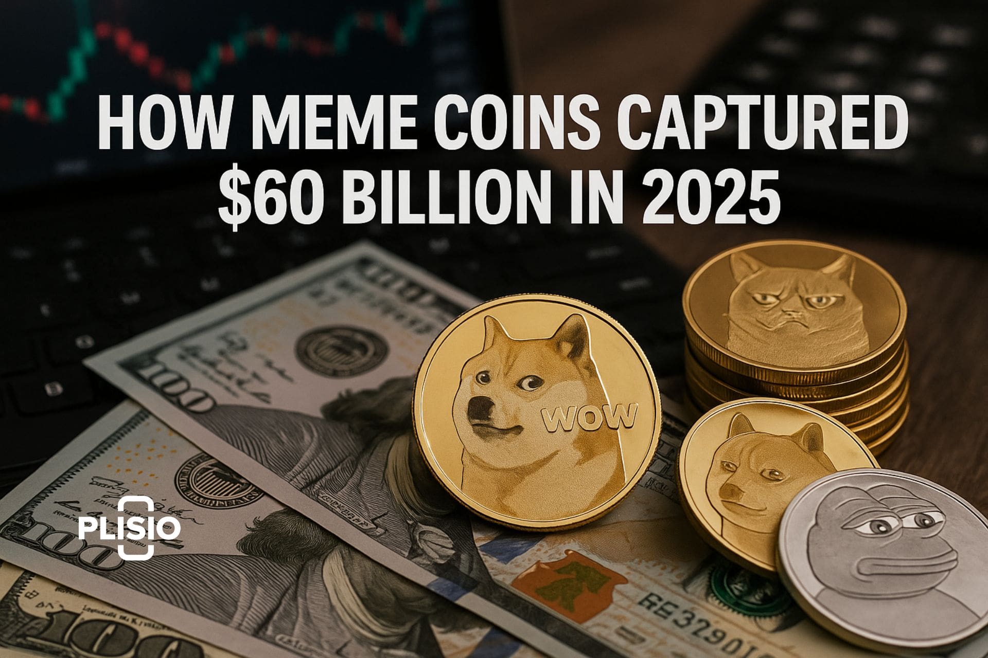 Wie Meme-Coins 60 Milliarden Dollar einbrachten 2025