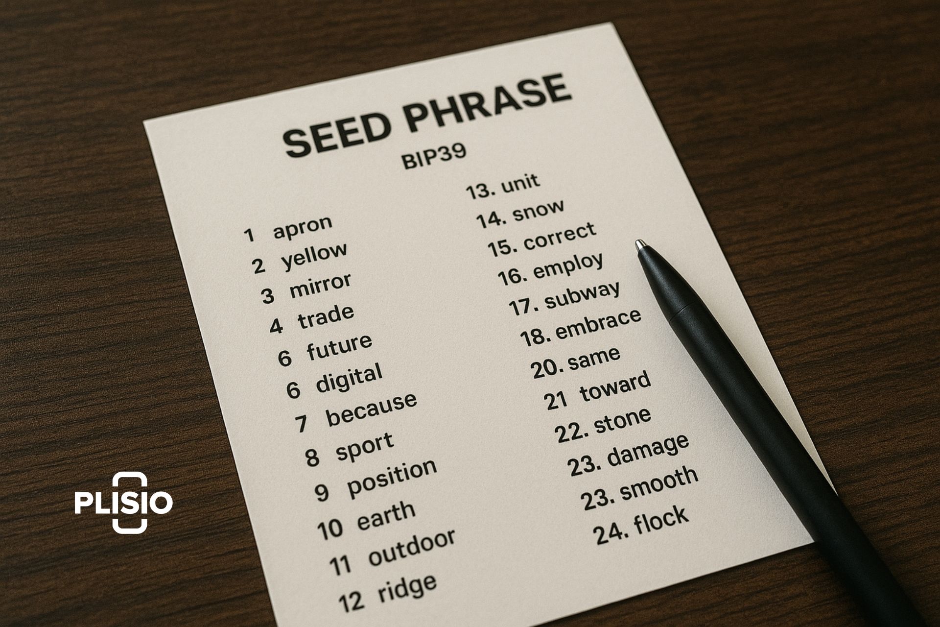 Seed phrase란 무엇이며 왜 중요한가요?