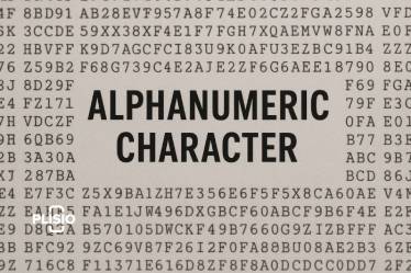 What Is an Alphanumeric Character?