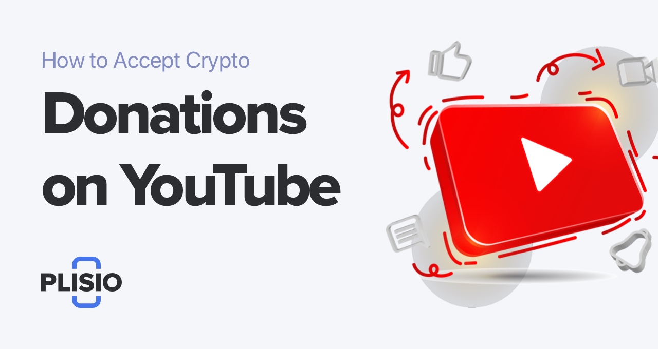 How to accept crypto donations on YouTube