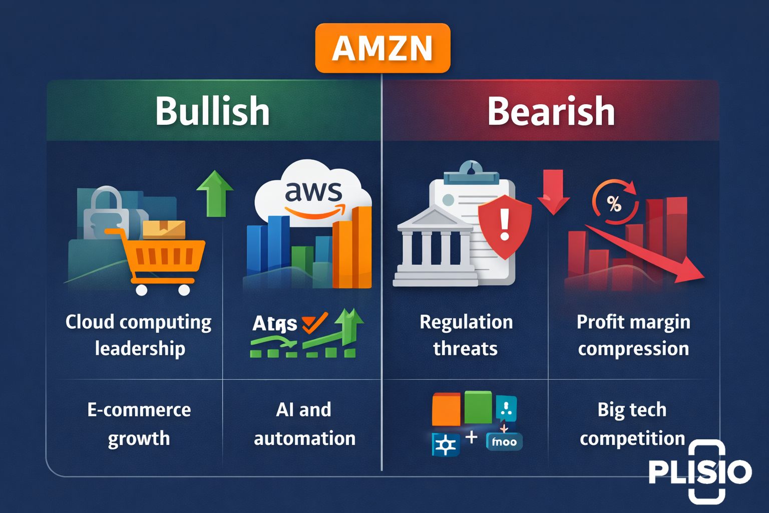 پیش‌بینی قیمت سهام آمازون
