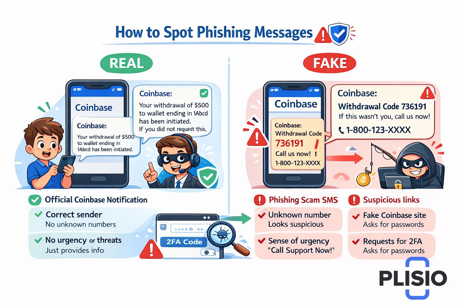 Tekst kodu wypłaty Coinbase: Zrozumienie oszustwa i jak zachować bezpieczeństwo