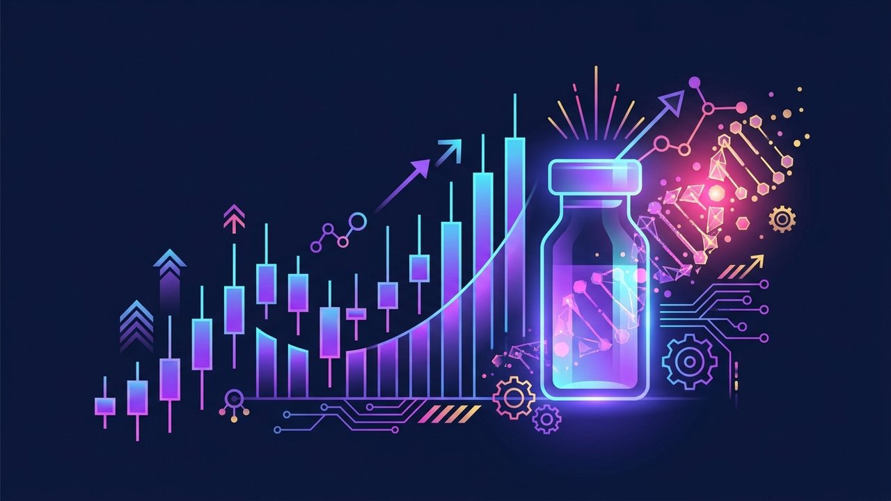 Harga Saham dan Prediksi mRNA