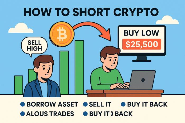 короткий продаж криптовалюти