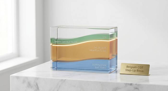 Taxe sur les cryptomonnaies en Belgique