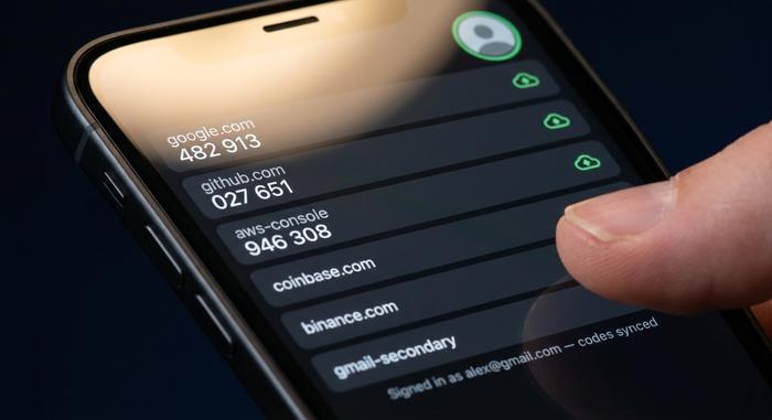 Transferência do Google Authenticator