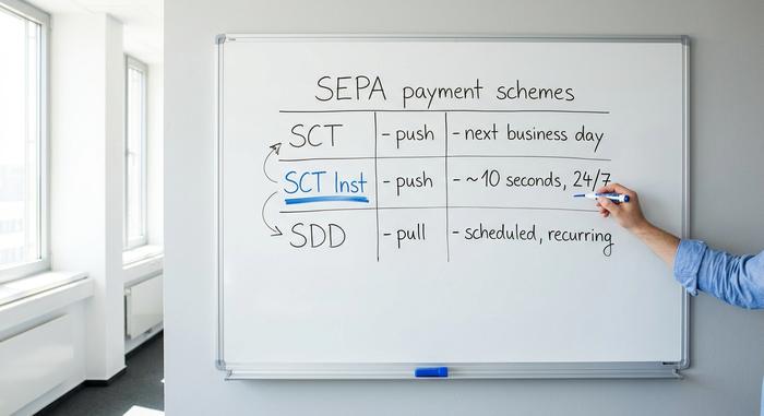 pagamenti separati