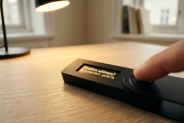 endereço da carteira de criptomoedas